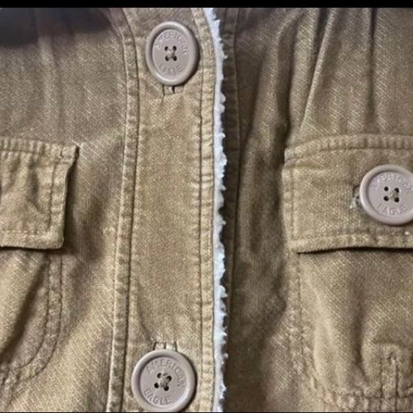 🧥American Eagle Brown Faux Sherpa Coat
Size: M - Picture 10 of 11